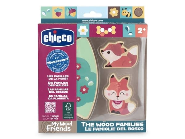 Chicco Classic 00012208600000, 2 År, Trä, Multifärg