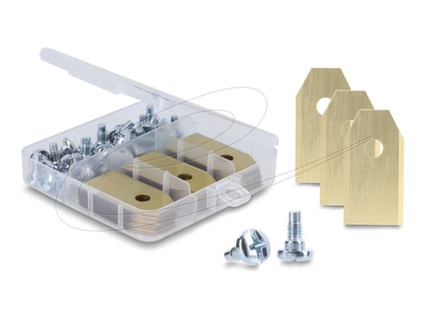 Delock - Robotgräsklipparblad kit - för gräs - 30 delar