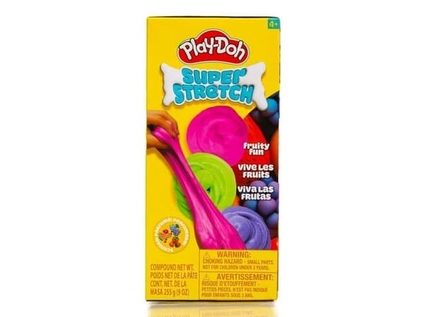 PLAYDOH 3 Stack Jars – Super Stretch Fruity fun