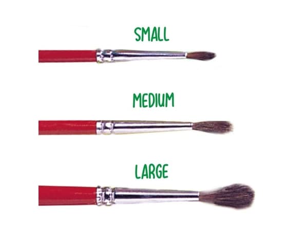 SES Creative Brush Set - 3 sivellintä