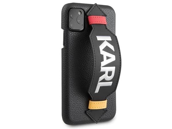 Karl Lagerfeld Strap Case for iPhone 11 Pro 5.8" - Black
