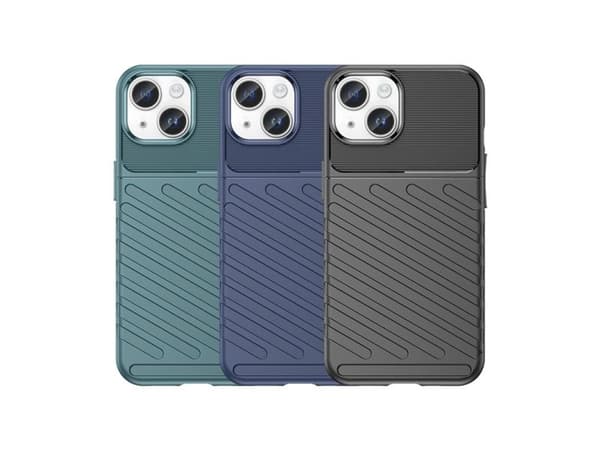 Armored iPhone 15 Plus Thunder-deksel - blå