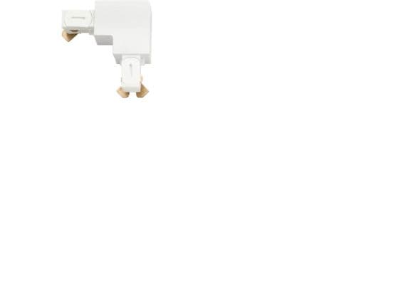 Zip 230V Vinklet stykke hvid