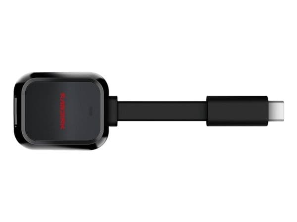 SanDisk QuickFlow - Kortleser (microSD, microSDHC, microSDHC UHS-I, microSDXC, microSDXC UHS-I) - USB-C 3.2 Gen 1
