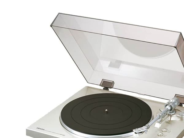 Denon DP-300F vinylspelare, silver