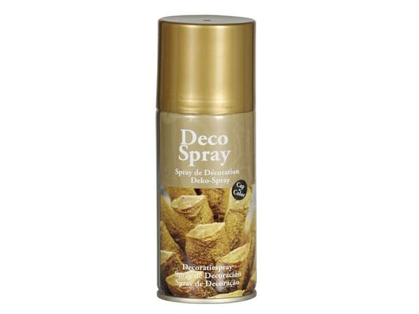 Guld dekorasjonsspray
