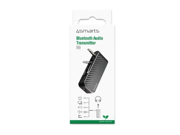 4smarts FM-sender Bluetooth-lyd B9 svart