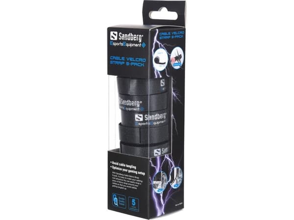 Sandberg EsportsEquipment kabelhållare 5-pack (5 st.)
