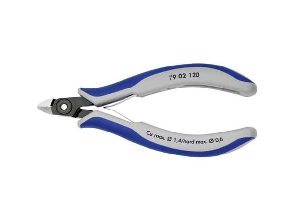 KNIPEX præcisions-elektronik-skævbider, mini hoved