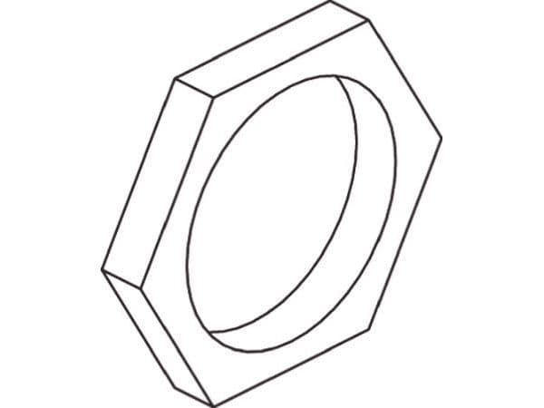 CUBIC mutterstycke för lås