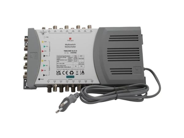 MULTI SWITCH 9IN/16OUT+STRØM.