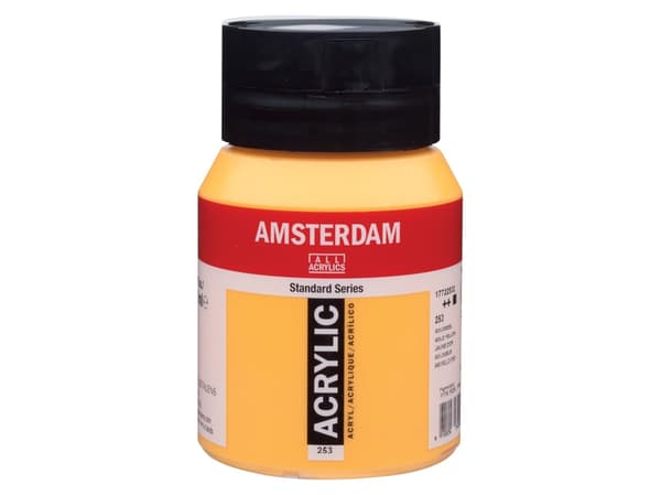 AMSTERDAM AAC 500ML GOLD YELLOW Jar 500 ml
