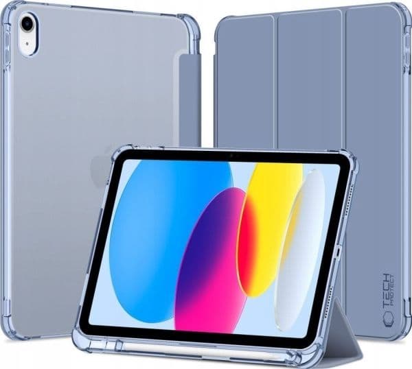 Tech-Protect SmartCase Pen Hybrid for iPad 10.9 10 / 2022 blå