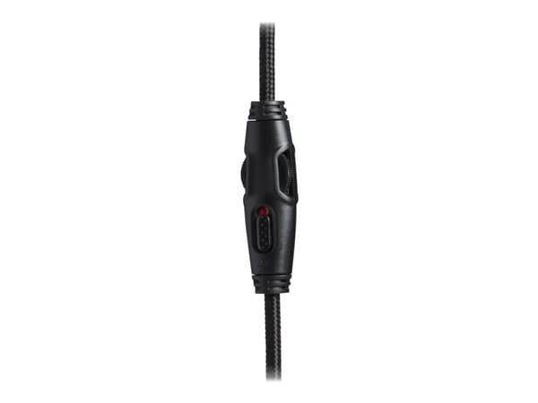 HyperX Cloud Alpha - Headset - fuld størrelse - kabling - 3,5 mm jackstik - sort & rød