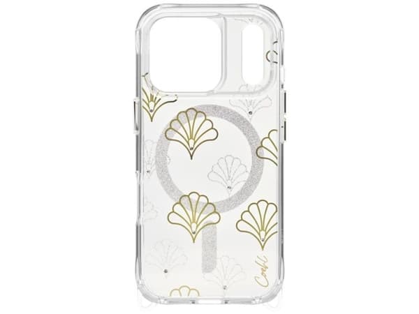 Uniq Coehl Maree case for iPhone 17 Pro Magnetic Charging - silver