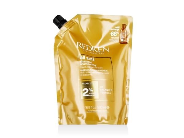 Redken All Soft schampo refill 500 ml