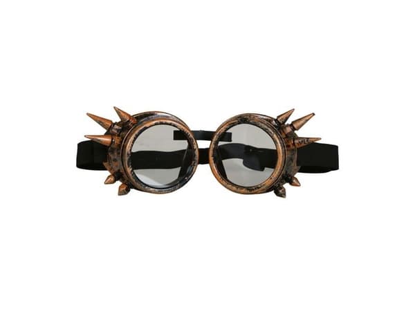 Steampunk lasit piikillä
