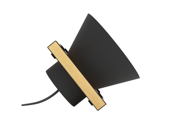 EGLO MACCLES BORD E27 SORT/NATUR