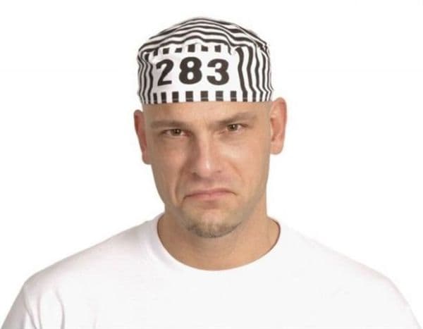 Boland 93900, Hatt til kostyme, Voksen, Hankjønn, Polyester, Sort, Hvit, 1 stykker