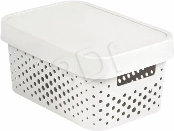 Curver Stor Box Infinity 4,5L 229162 med hål