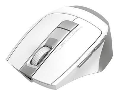 A4Tech Fstyler FB35CS, Høyre hendt, Optisk, RF trådløs + Bluetooth, 2000 DPI, Grå, Hvit