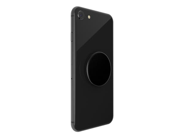 PopSockets Swappable PopGrip - Multifunksjonsholder for mobiltelefon - svart