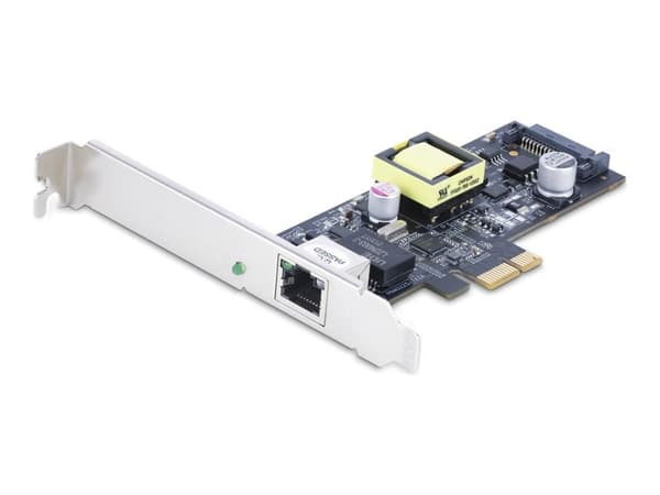 StarTech.com PR12GIP-NETWORK-CARD, Sisäinen, Langallinen, PCI Express, Ethernet, 2500 Mbit/s, musta