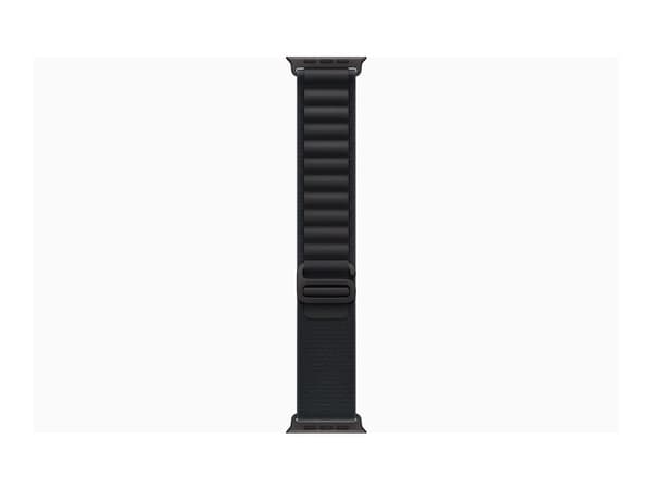 Apple Watch Ultra 3 GPS + Cellular 49mm Black Titanium Case with Black Alpine Loop - Medium
