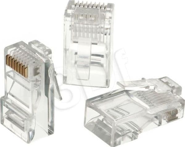 Alantec WT001, RJ45, Läpinäkyvä, Uros, Suora, Cat5e