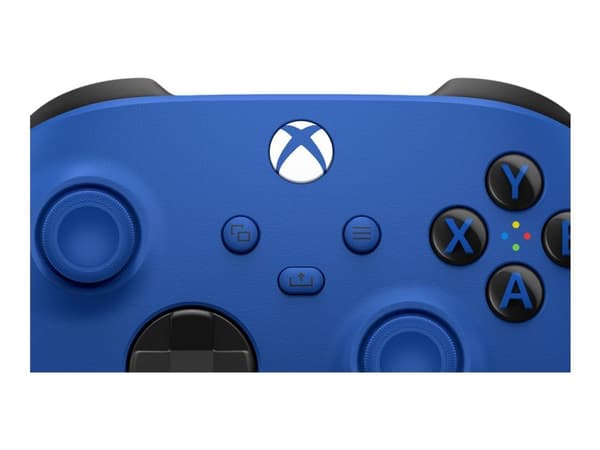 Microsoft Xbox Wireless Controller - Spelkontroll - trådlös - Bluetooth - chockblå - för PC, Microsoft Xbox One, Android, Microsoft Xbox Series S, ...