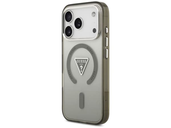Guess IML Gradient Triangle Logo MagSafe Case for iPhone 17 Pro Max - Green