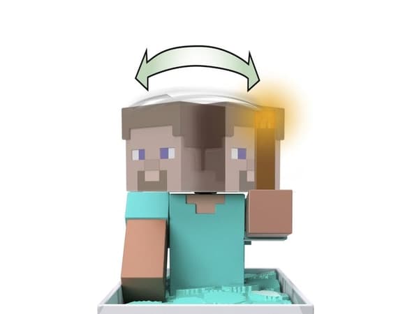 Minecraft RC Steve with Minecart