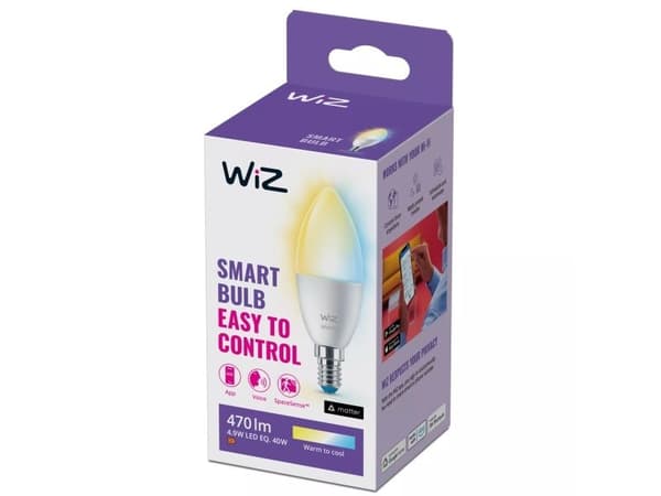 Wi-Fi BLE 40W C37 C37 E14 927-65 TW 1PF/6
