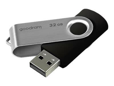 GOODRAM UTS2 - USB flashdrive - 32 GB - USB 2.0 - sort