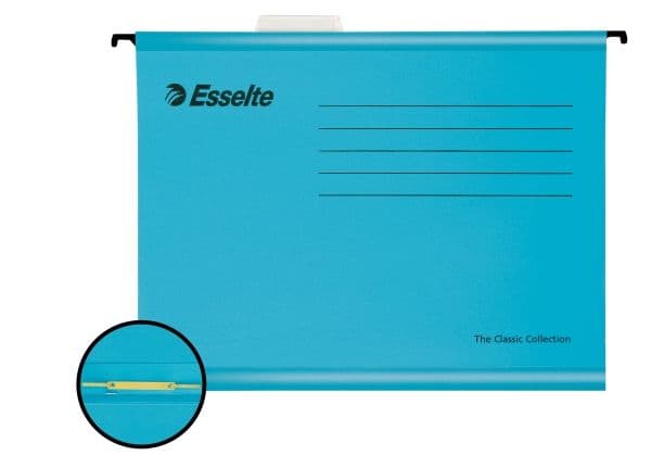 Hängemappe Esselte Classic forsterket A4-pakke/10 Blå