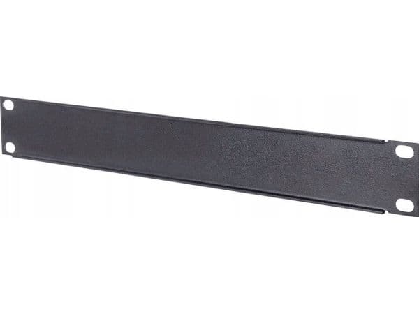 Intellinet 714822, Blank panel, Stål, Svart, 180 g
