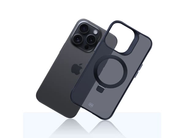Dėklas 3MK Smoke Apple iPhone 15 Pro Max Magsafe ir viryklės