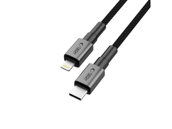 USB-kabel Tech-Protect USB-C - Lightning 1 m grå