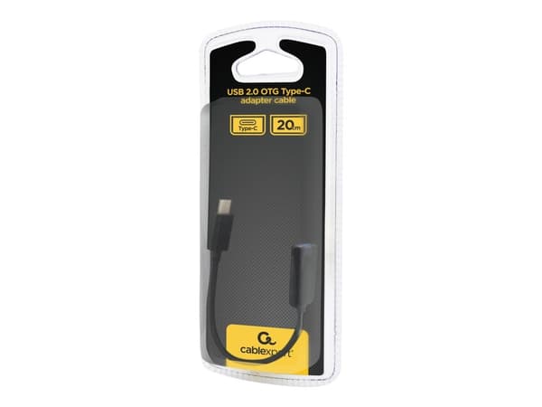Cablexpert - USB-sovitin - USB-C (han) til USB (hun) - USB 3.1 Gen1 OTG - 20 cm