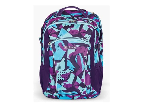 Herlitz Primary School Ryggsäck Ultimate Empty CamoPurple