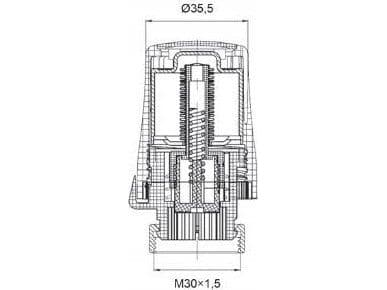 Invena Invena termostathode MINI 2 PROV CD-74-015