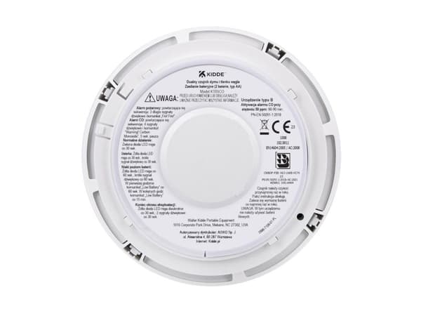 Kidde savu- ja häkäilmaisin 2in1 (K10SCO)