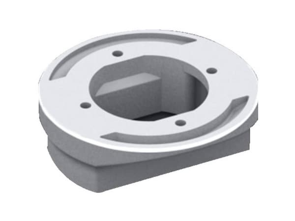 Rittal CP 6212.500, Aluminium, Grå