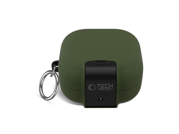 4kom.pl TECH-PROTECT Slim Hook til Samsung Galaxy Buds 4/4 Pro olivengrønn