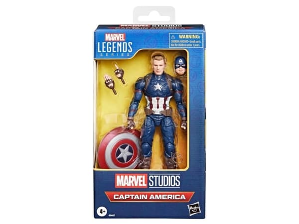 Marvel Legends Series Captain America, 4 yr(s), Multicolour