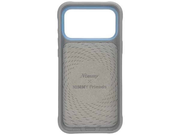 Nimmy Pantera MagSafe kotelo iPhone 17Pro vaaleanharmaa