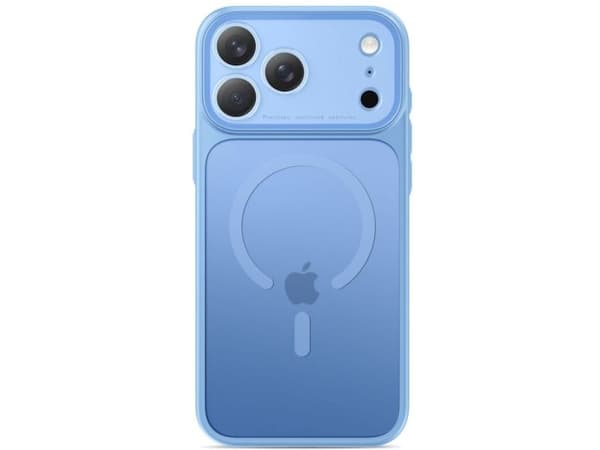 Tech-Protect MagPrime MagSafe CC case for iPhone 18 Pro / 17 Pro - light blue matte