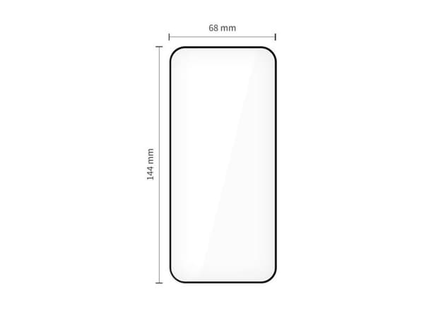 Tech-Protect härdat glas Tech-Protect Quick Set+ 2-pack för iPhone 15 / 16 svart