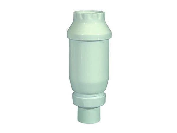 Vattenlås rak modell 5/4"-32 mm vit