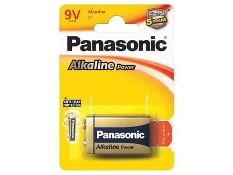 Panasonic Power 9V blockbatteri (1 st.)